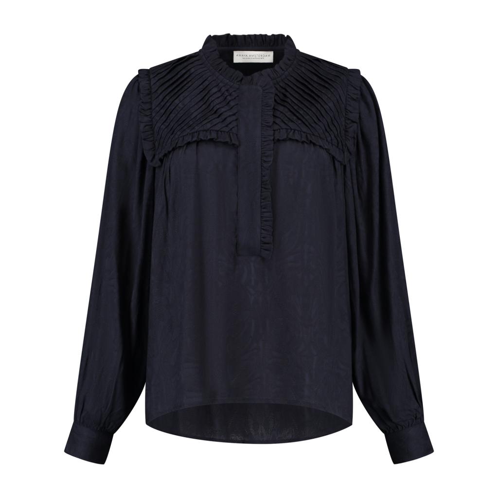 Amaya_Amsterdam_Harley_Blouse_Blue_Hilnetta_s_2