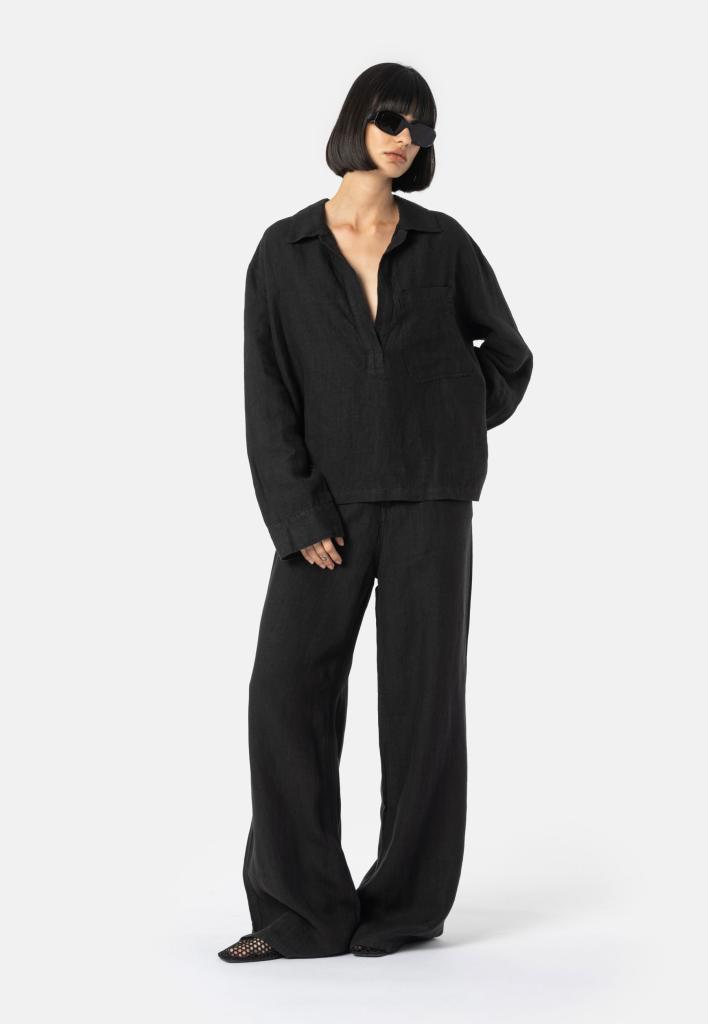 Elias_Rumelis_Kalea_Linnen_Pants_Black_Hilnetta_s