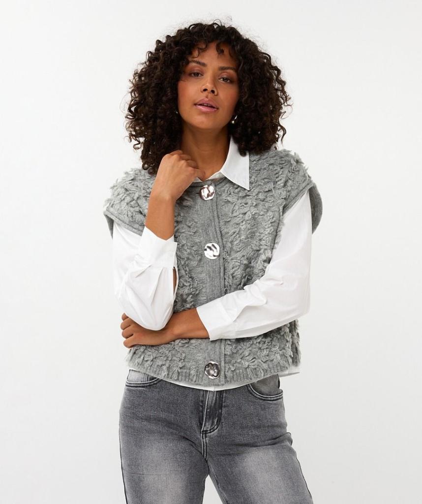 Esqualo_Cardigan_fringes_big_buttons_grey_Hilnetta_s