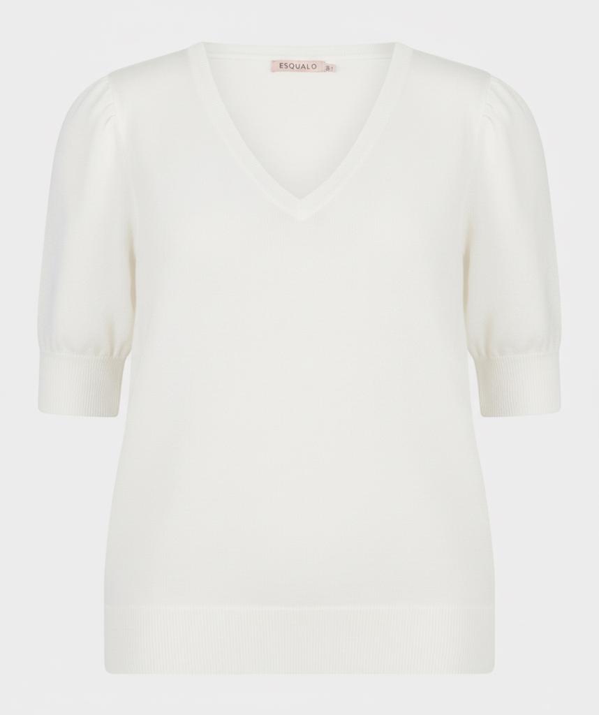 Esqualo_Sweater_Basic_Knit_offwhite_Hilnetta_s