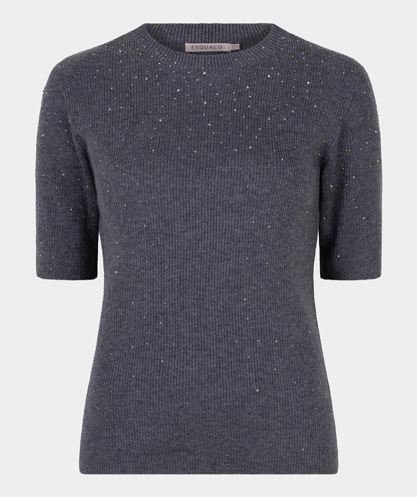 Esqualo_Top_rib_s_slve_studs_dark_grey_Hilnetta_s