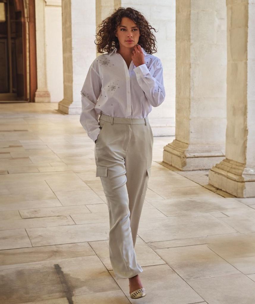Esqualo_Trousers_cargo_satin_Light_Stone_Hilnetta_s