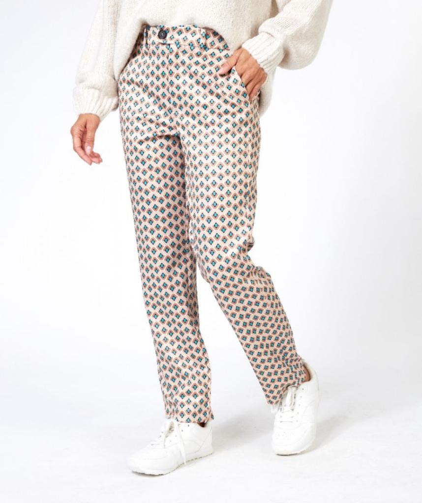 Esqualo_Trousers_chino_Graphic_Roots_print_More_of_Me