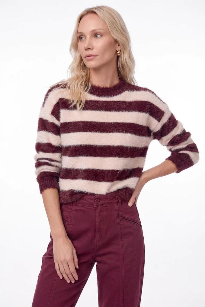 Florez_Aurelia_Sweater_mauve_stripe_Hilnetta_s