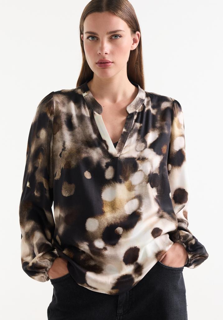 Jansen_Amsterdam_Jet_Blouse_Multi_Camel_Hilnetta_s