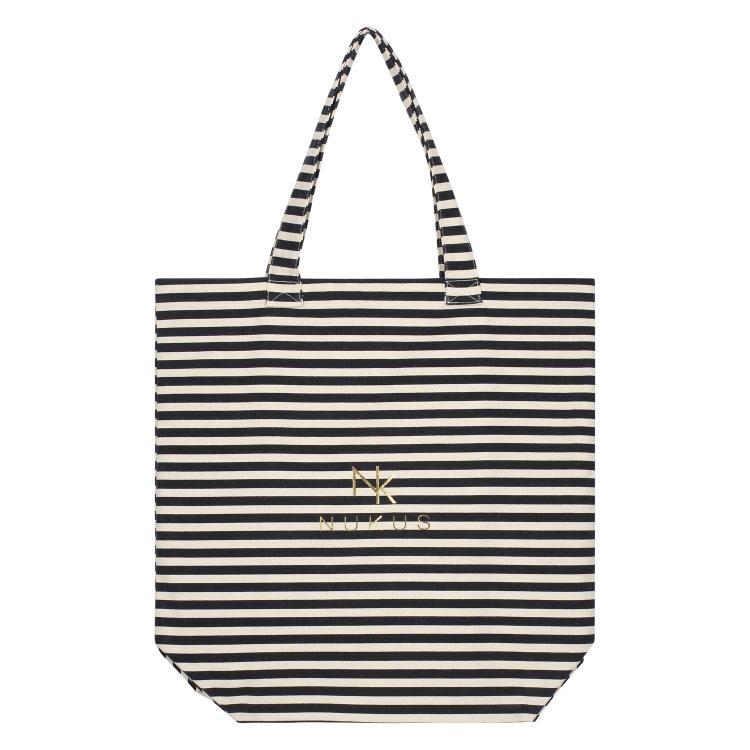 Nukus_NK_Linen_Bag_Stripes_Off_White_Black_Hilnetta_s
