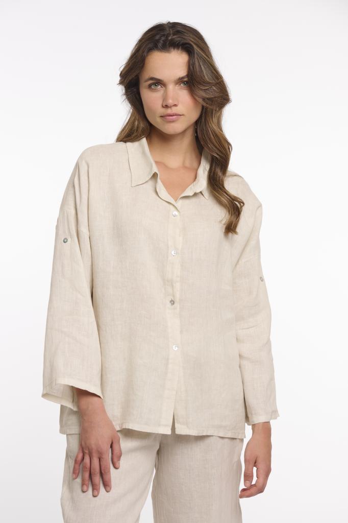 Rino___Pelle_Blouse_with_roll_up_sleeves_Hilnetta_s