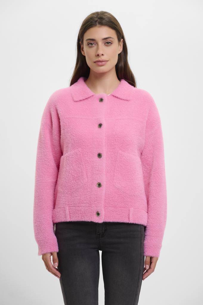 Rino___Pelle_Bubbly_Boxy_jacket_Bright_Pink_Hilnetta_s