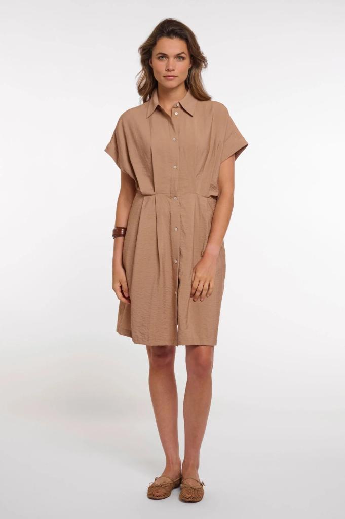 Rino___Pelle_Helien_capsleeve_dress_rosy_brown_Hilnetta_s