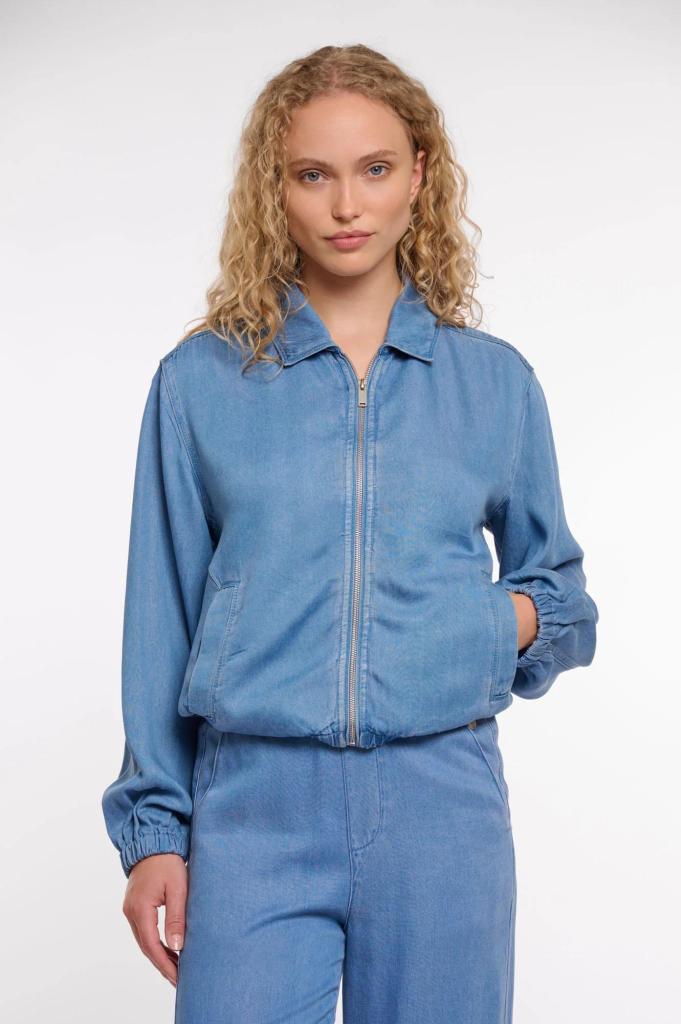 Rino___Pelle_Puff_sleeve_zip_jacket_Hilnetta_s