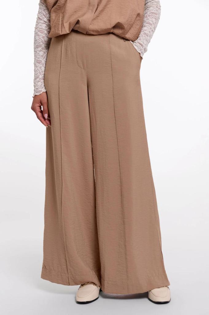 Rino___Pelle__Darja_wide_leg_pants_Rosy_brown_Hilnetta_s