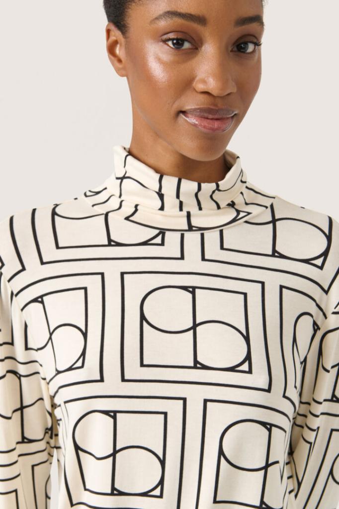 Soaked_in_luxury_Hanadi_Printed_Rollneck_Off_white_Black_Hilnetta_s_1