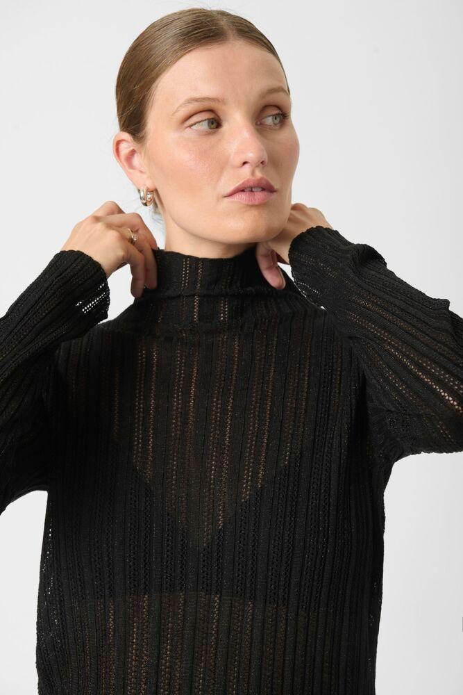 Soaked_in_luxury_Laisa_Regular_Pullover_black_Hilnetta_s