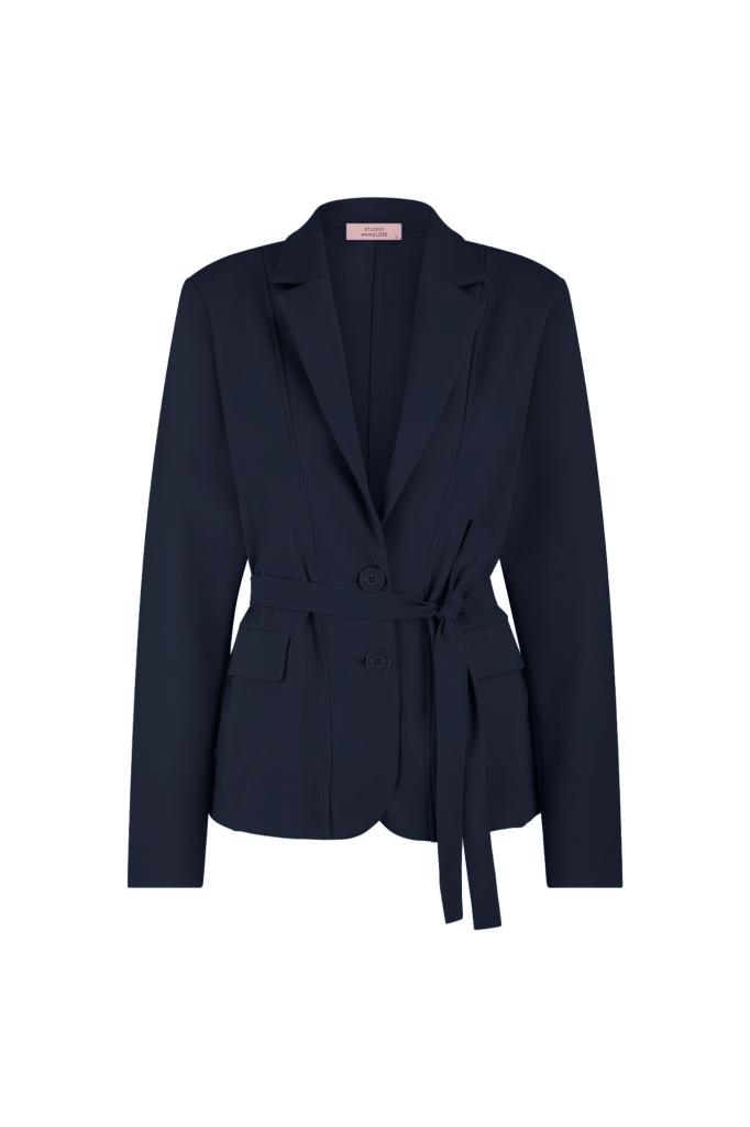 Studio_Anneloes_Essentials_Elin_bonded_blazer_dark_blue_Hilnetta_s