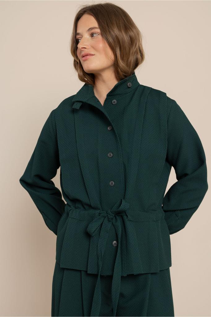 Studio_Anneloes_Goia_waffle_jacket_dark_teal_Hilnetta_s