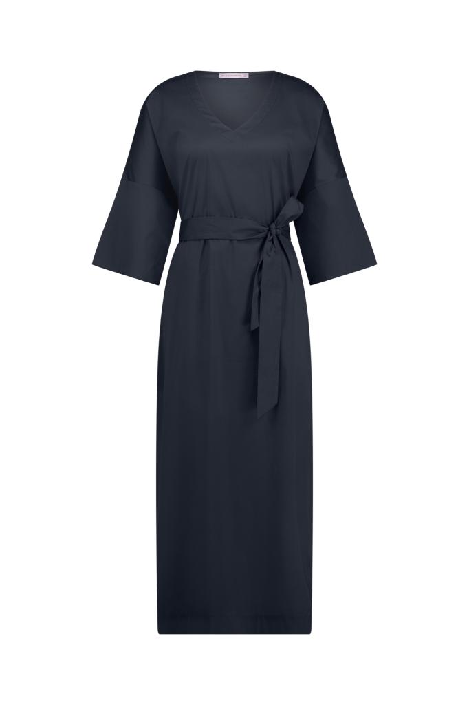 Studio_Anneloes_Kim_poplin_dress_dark_blue_Hilnetta_s_2