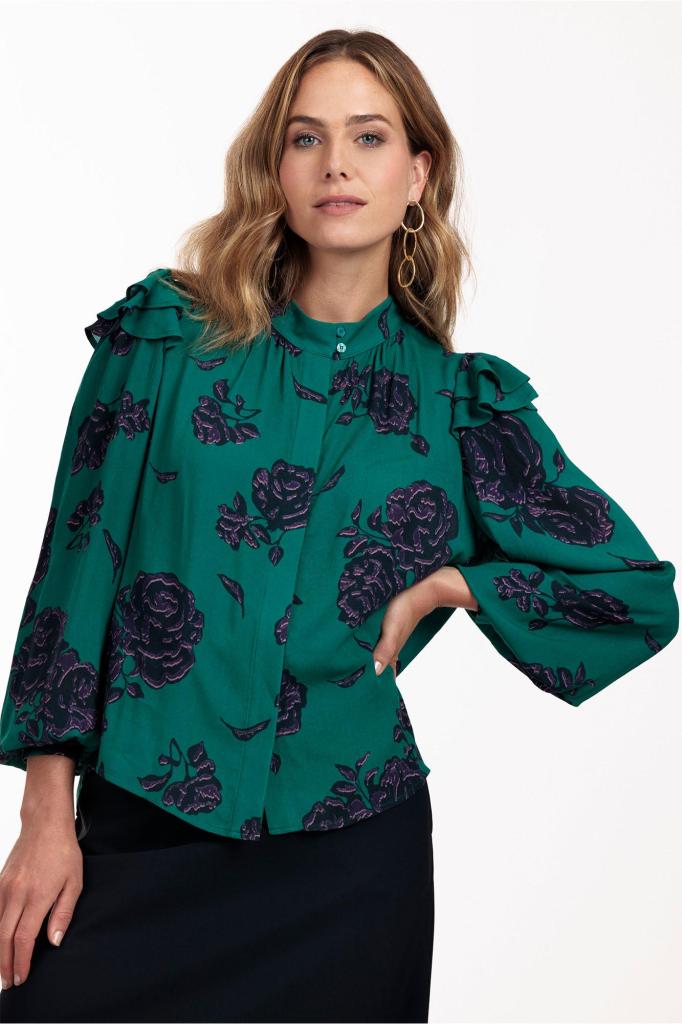 Studio_Anneloes_Suzy_flowers_top_deep_green_deep_purple_More_of_Me
