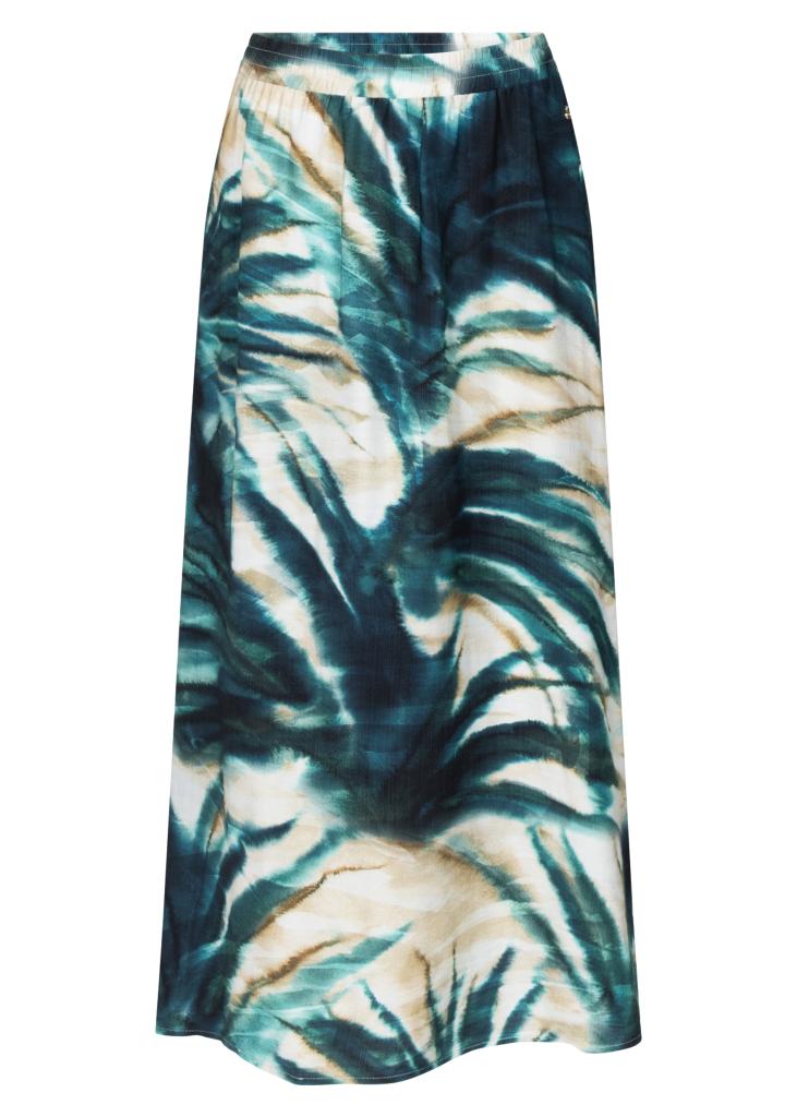 Tramontana_Maxi_Skirt_Botanique_print_blues_Hilnetta_s