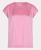 Esqualo_Blouse_R_neck_satin_look_Rose_Hilnetta_s