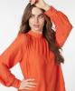 Esqualo_Blouse_collar_gathering_red_clay_More_of_Me_1