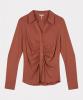 Esqualo_Blouse_fancy_pleats_copper_brown_More_of_Me_2