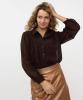 Esqualo_Blouse_plumetis_smock_Chocolate_Hilnetta_s