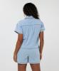Esqualo_Blouse_short_embellished_jeans_blue_Hilnetta_s_5