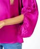 Esqualo_Blouse_wide_sleeve_fuchsia_More_of_Me_1