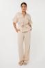 Esqualo_Blouse_zipper_fine_crinkle_light_sand_Hilnetta_s