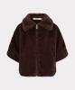 Esqualo_Coat_poncho_fake_fur_merlot_Hilnetta_s_1