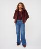 Esqualo_Coat_poncho_fake_fur_merlot_Hilnetta_s_3