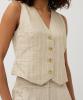 Esqualo_Gilet_linen_stripe_Sand_Hilnetta_s_3