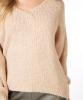 Esqualo_Sweater_chunky_V_neck_camel_More_of_Me_2
