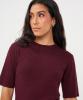 Esqualo_Sweater_s_slve_studs_merlot_Hilnetta_s_1