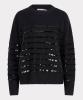 Esqualo_Sweater_striped_sequins_Black_Hilnetta_s