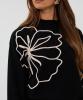Esqualo_Sweater_tape_flower_patch_black_Hilnetta_s_4