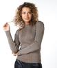 Esqualo_Sweater_turtle_neck_lurex_army_green_More_of_Me