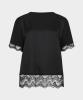 Esqualo_T_shirt_lace_satin_black_Hilnetta_s