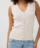 Esqualo_Top_slv_lss_V_neck_buttons_Sand_Hilnetta_s_3