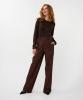 Esqualo_Trousers_shiny_twill_chocolate_Hilnetta_s