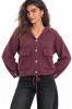 Florez_Nina_Cardigan_mauve_wine_Hilnetta_s