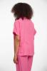 Rino___Pelle_Em_Short_sleeve_blouse_Bright_Pink_Hilnetta_s_1