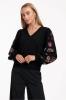Studio_Anneloes_Milly_flower_sequins_pullover_black_Hilnetta_s