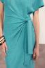 Tramontana_Crinkled_Dress_Deep_Aqua_Blue_Hilnetta_s_3