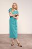 Tramontana_Crinkled_Dress_Deep_Aqua_Blue_Hilnetta_s_4