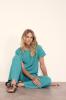 Tramontana_Crinkled_Wide_Leg_Trousers_Deep_Aqua_Blue_Hilnetta_s_4