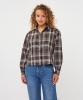 Esqualo_Blouse_short_check_strass_Hilnetta_s