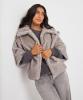 Esqualo_Coat_poncho_fake_fur_light_grey_Hilnetta_s