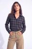 Florez_Demie_Blouse_Blue_Check_Hilnetta_s