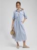Florez_Maya_Dress_Blue_Striped_Hilnetta_s